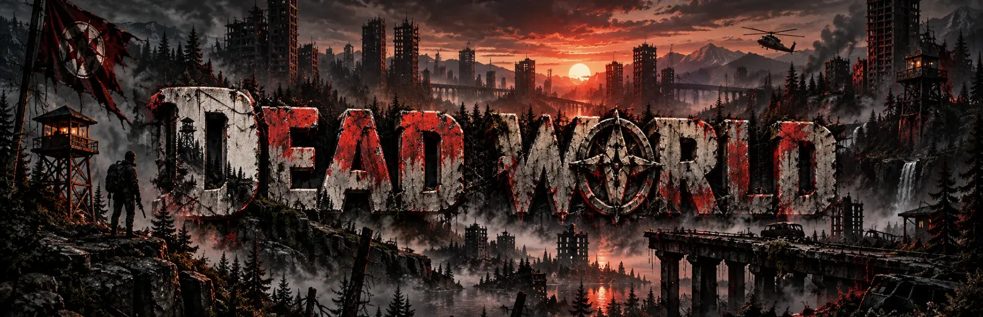 Bannière DEAD WORLD SWL +18